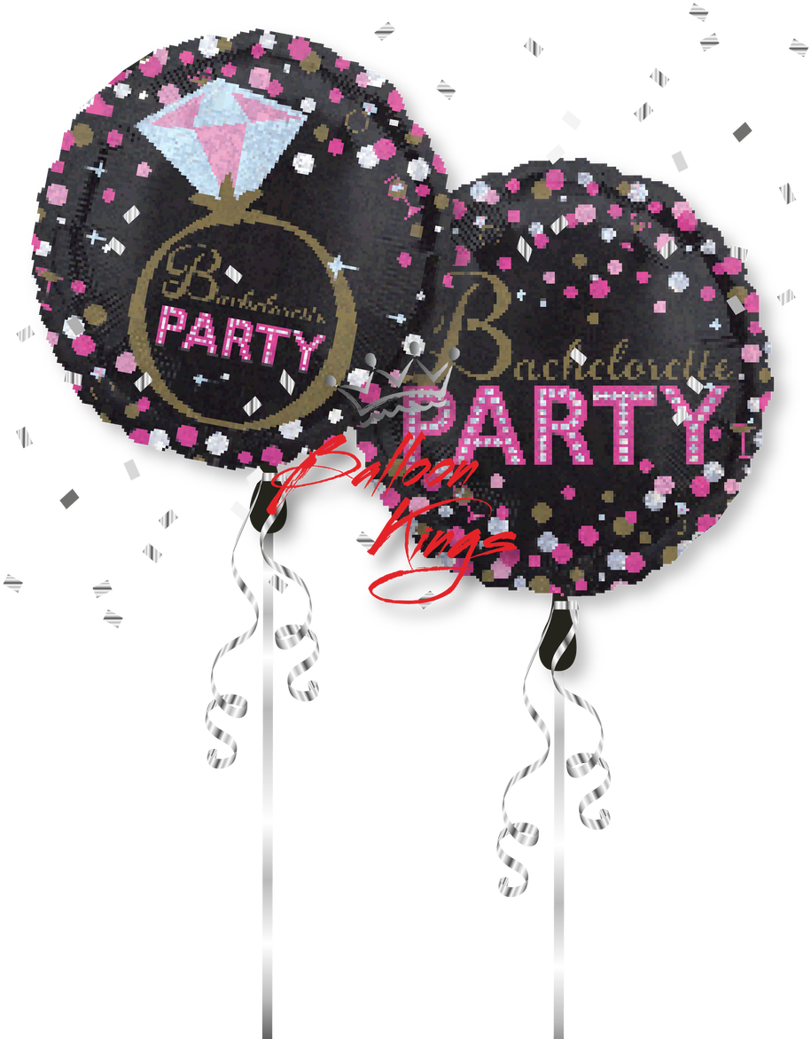 Bachelorette Party Balloons PNG Image