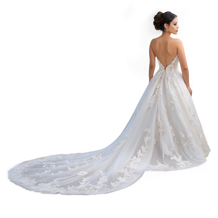 Backless Wedding Gowns Png 66 PNG Image