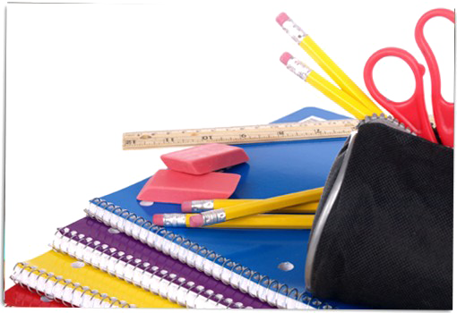 Backto School Supplies PNG Image