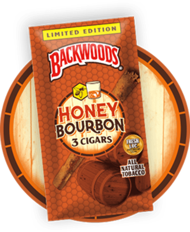 Backwoods Honey Bourbon Cigars Limited Edition PNG Image