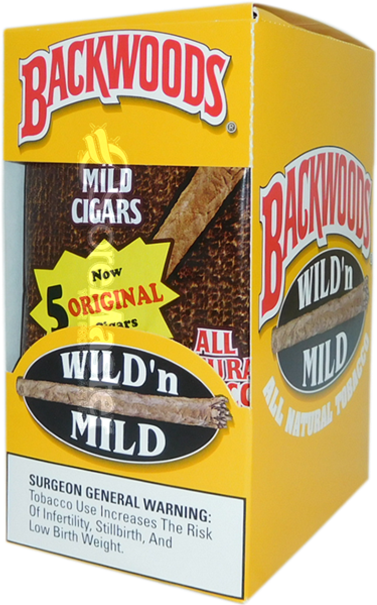 Backwoods Mild Cigars Box PNG Image