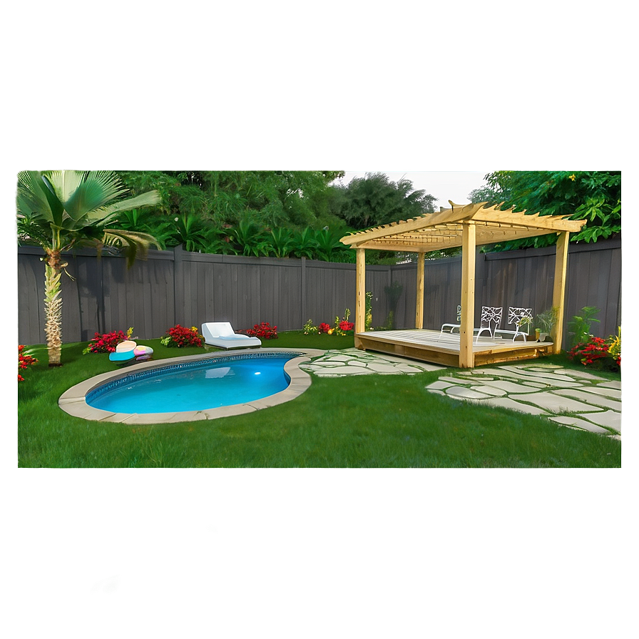 Backyard Oasis Png Pob PNG Image