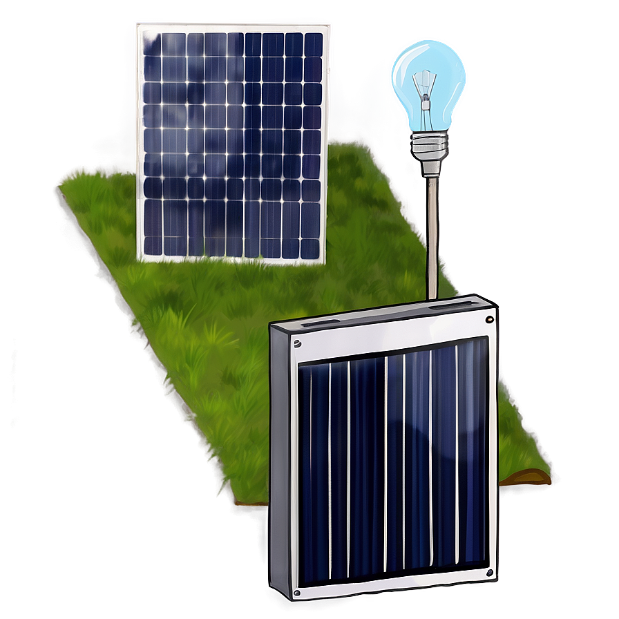 Backyard Solar Power Setup Png 54 PNG Image