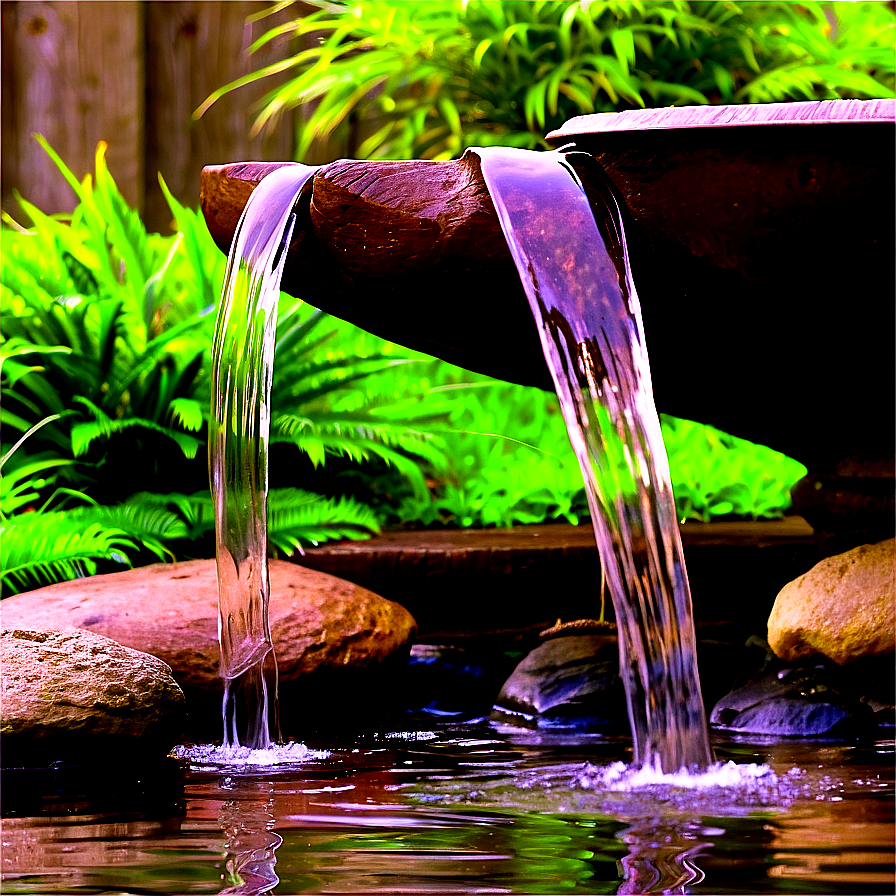 Backyard Water Feature Png 27 PNG Image