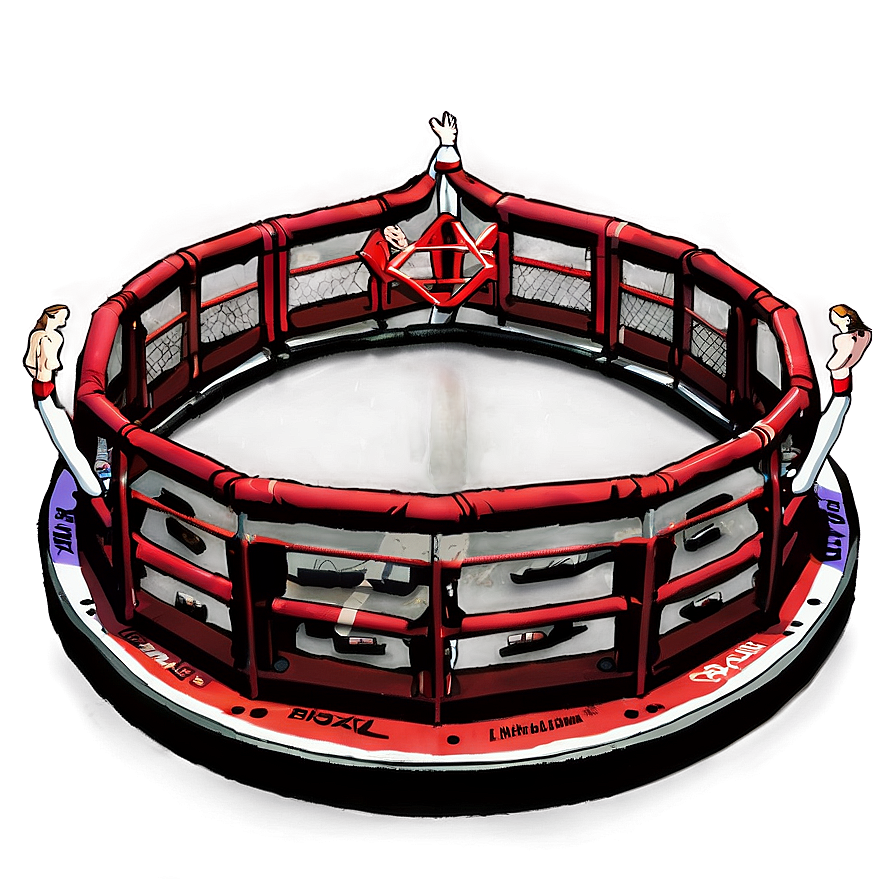 Backyard Wrestling Ring Setup Png 06212024 PNG Image