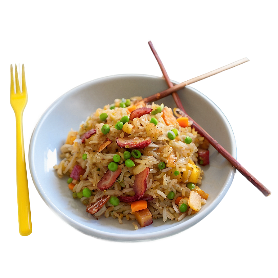 Bacon Fried Rice Png Mvm PNG Image