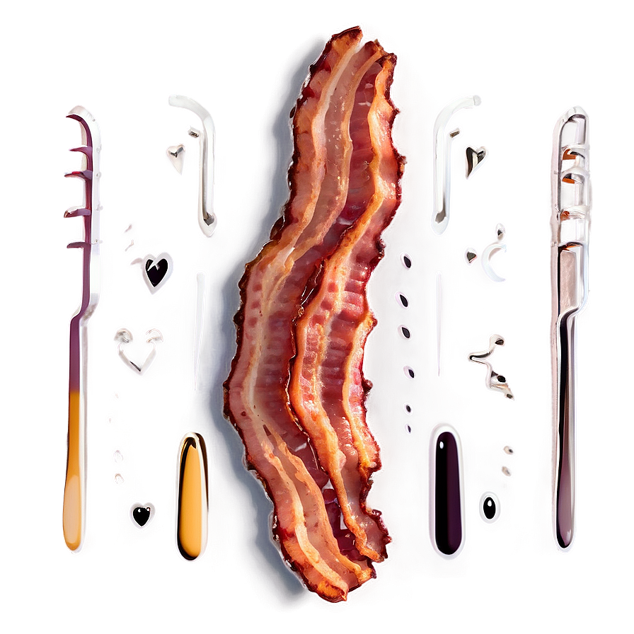 Bacon Heart Png Mbd66 PNG Image