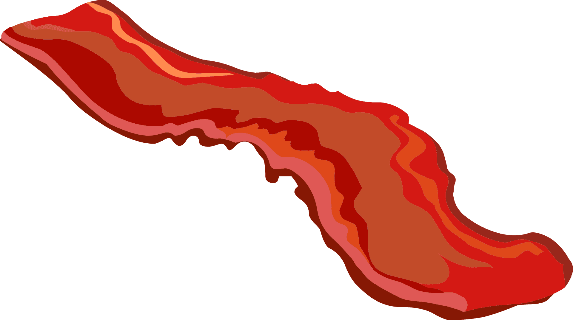 Bacon Strip Clipart PNG Image