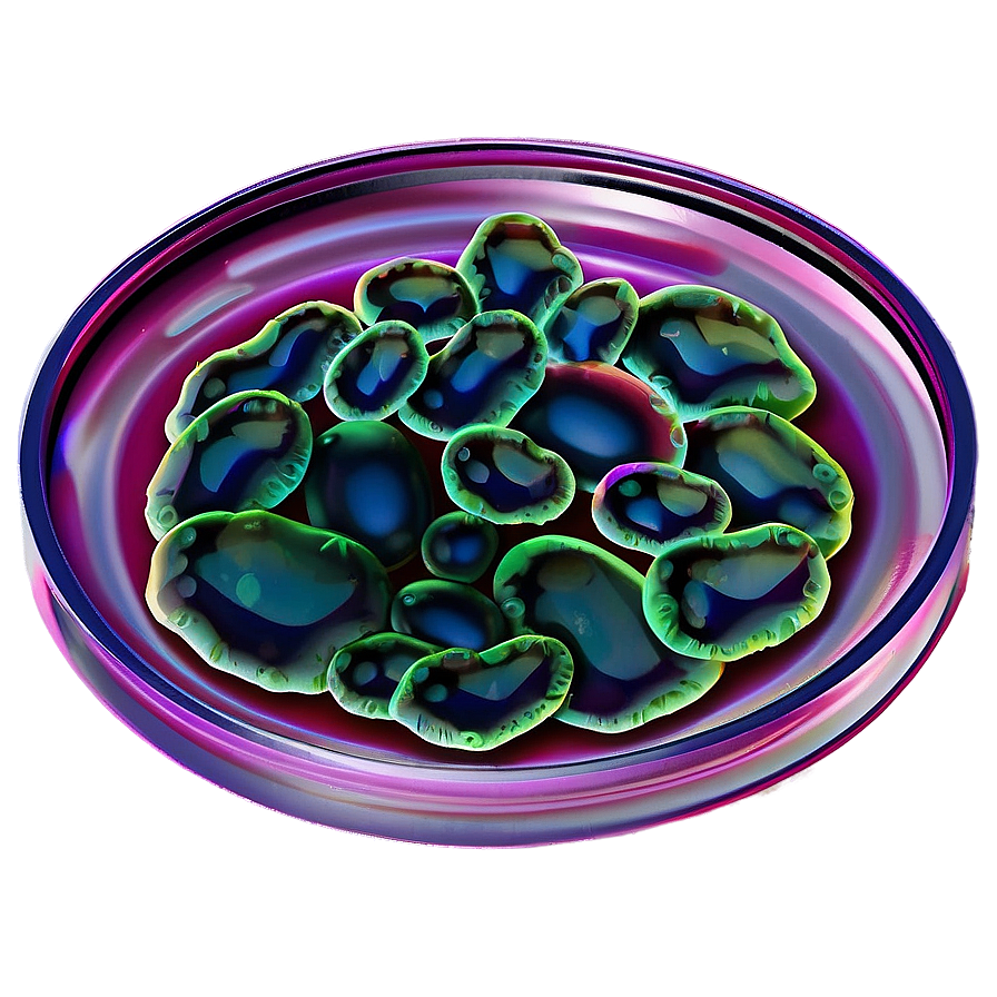 Bacteria In Petri Dish Png Pmk89 PNG Image