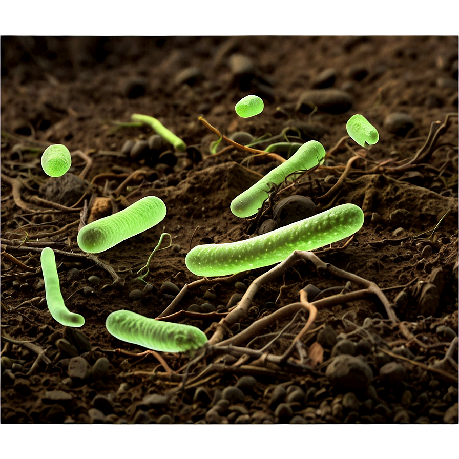 Bacteria In Soil Png 05242024 PNG Image