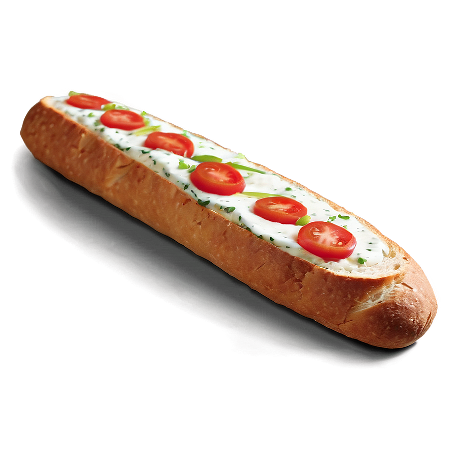 Baguette With Dip Png 05252024 PNG Image