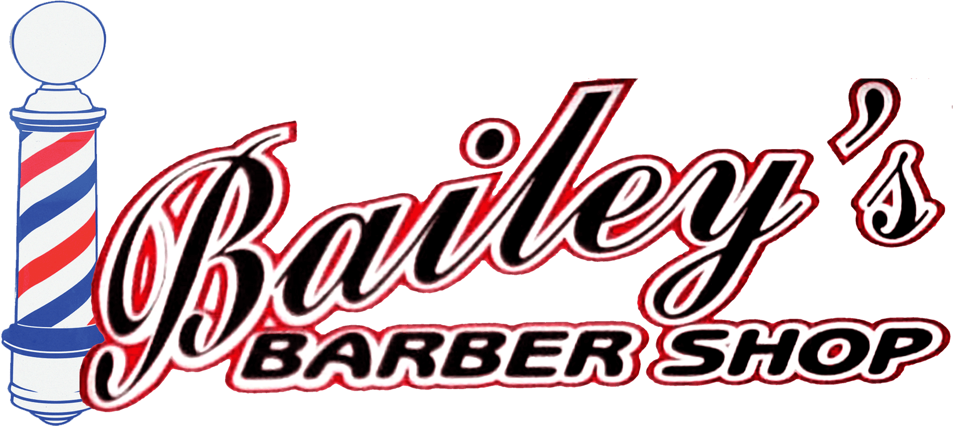 Baileys Barber Shop Logo PNG Image