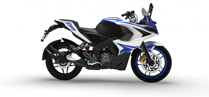 Bajaj Pulsar Sports Bike Showcase PNG Image