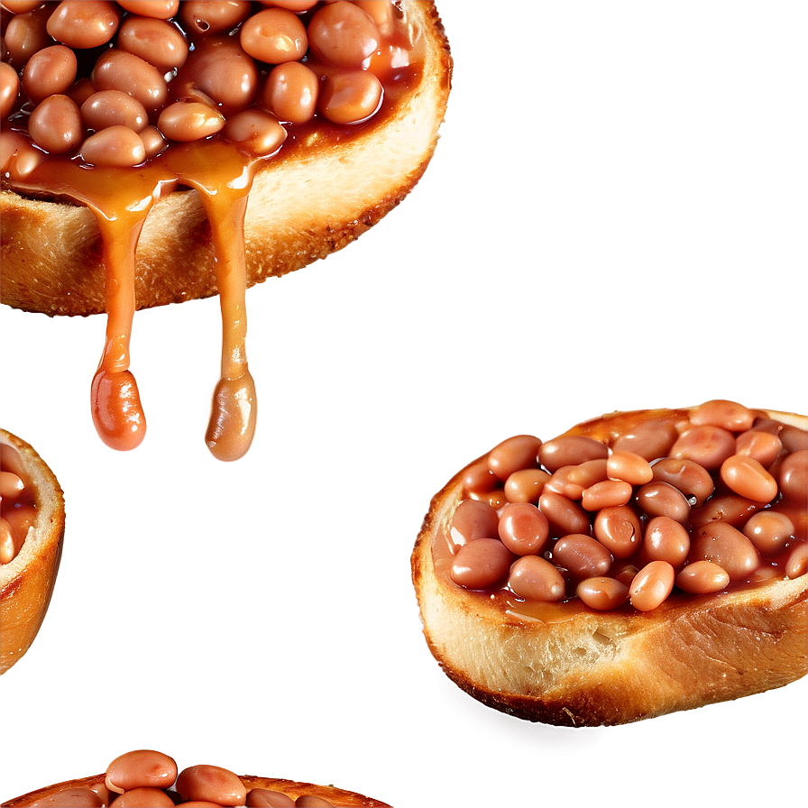 Baked Beans On Toast Png 5 PNG Image