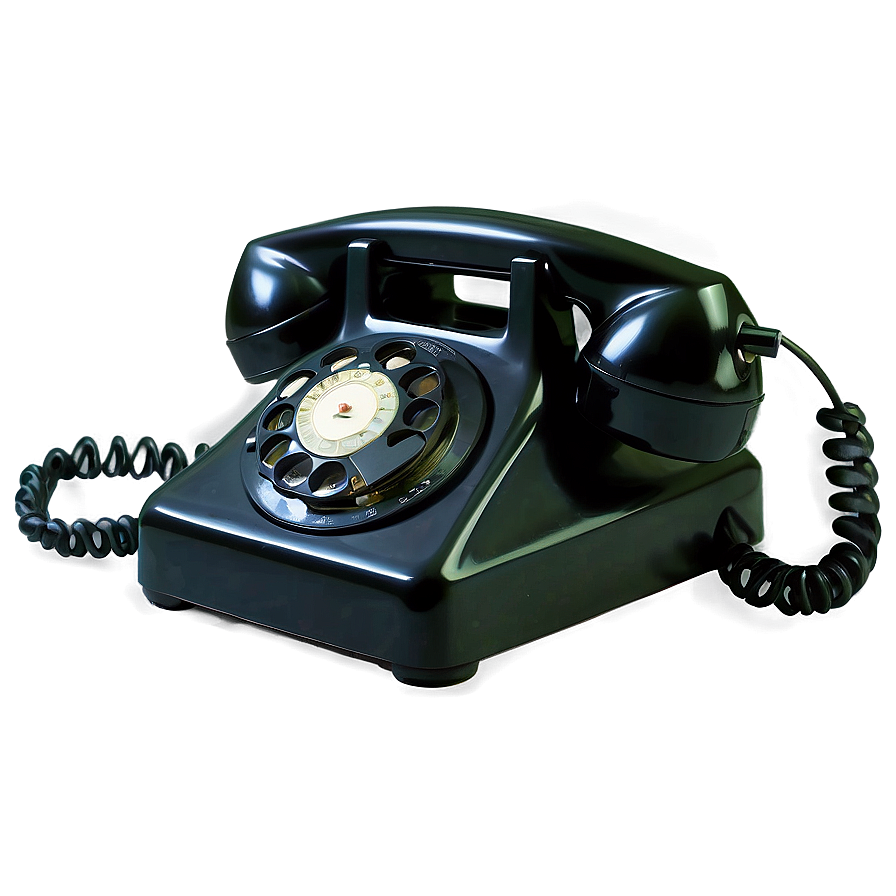 Bakelite Rotary Phone Png 9 PNG Image