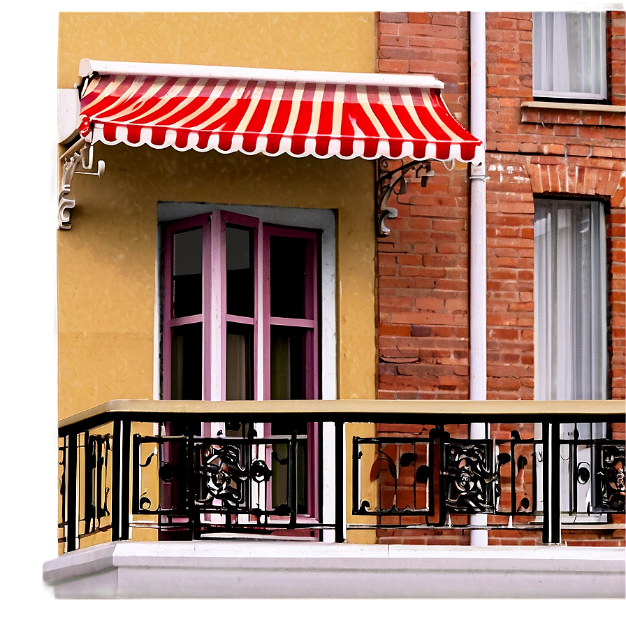 Balcony Awning Option Png 06282024 PNG Image