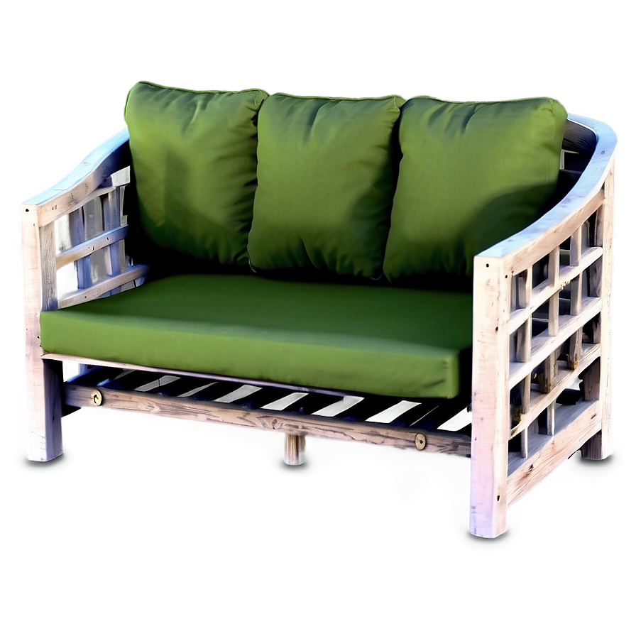 Balcony Small Couch Png Wmo PNG Image