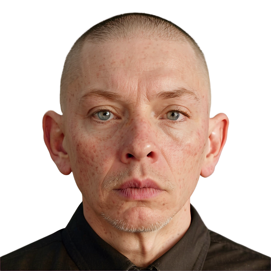 Bald_ Man_ Portrait PNG Image