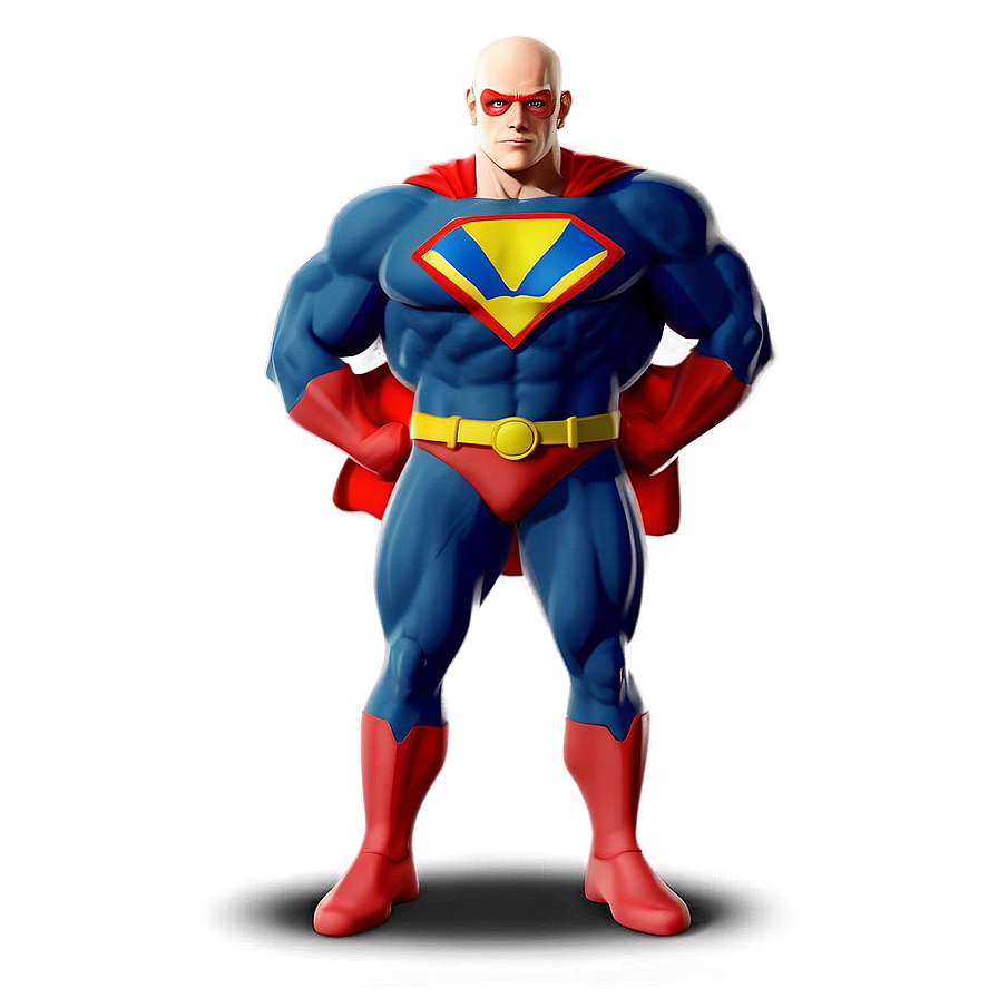 Bald Superhero Character Png 95 PNG Image