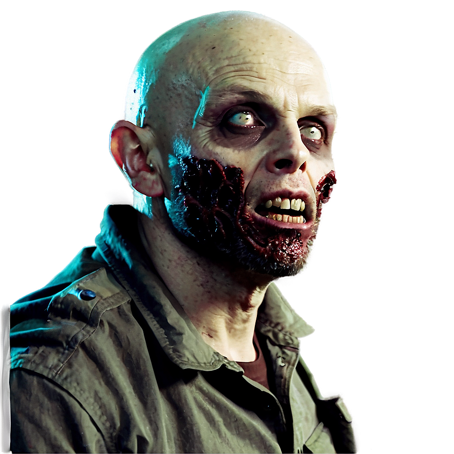 Bald Zombie Apocalypse Png Gwl95 PNG Image