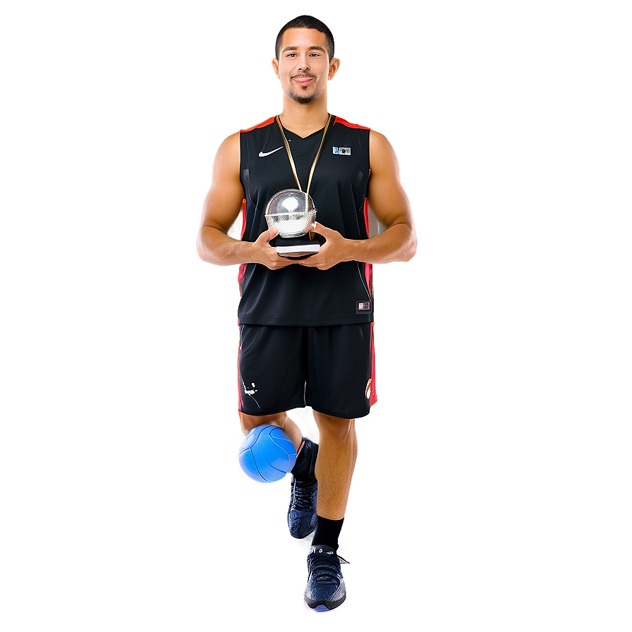 Baller With Trophy Png Fsb20 PNG Image