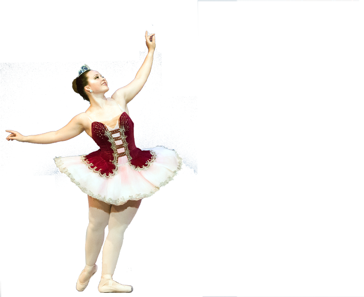 Ballet_ Dancer_in_ Pose PNG Image