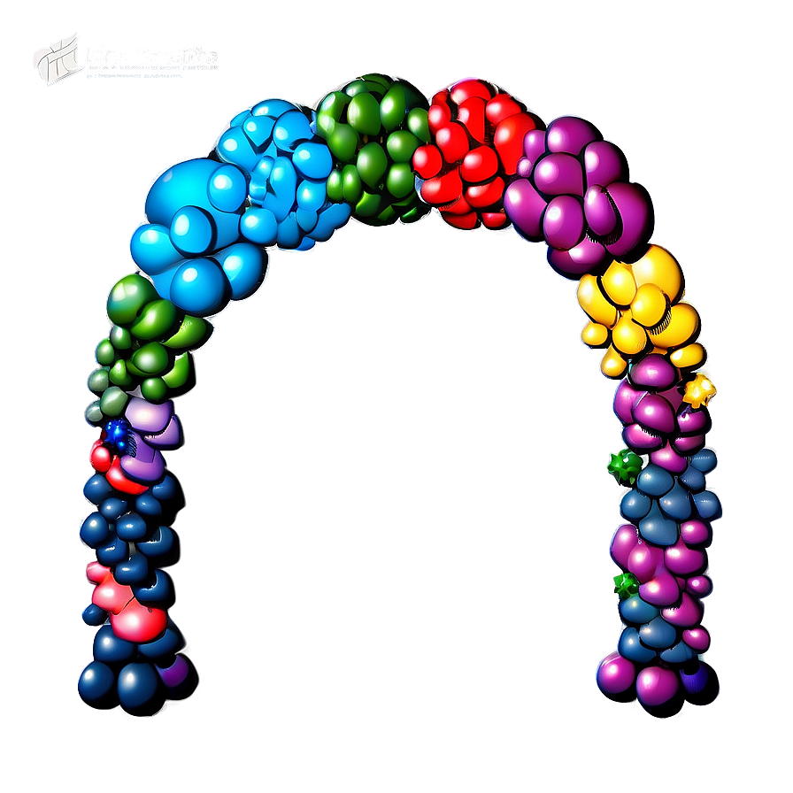 Balloon Arch For Grand Openings Png Avf4 PNG Image