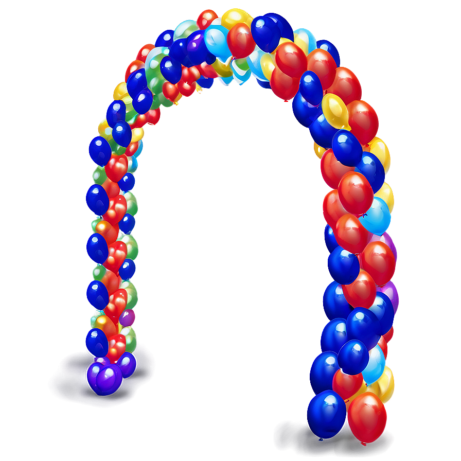 Balloon Arch Frame Setup Png 59 PNG Image