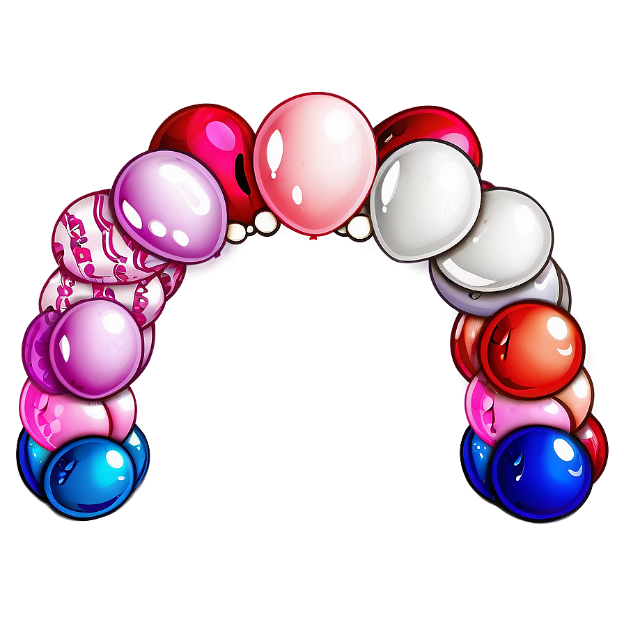 Balloon Arch Png Vlt96 PNG Image