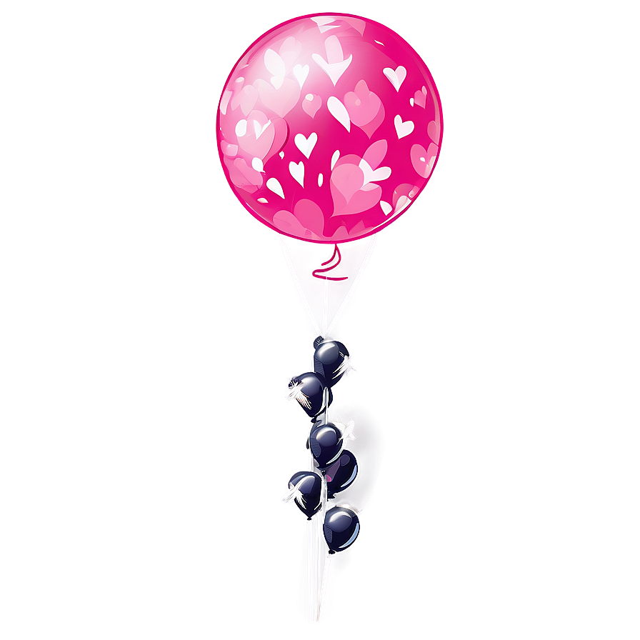 Balloon Bouquet Png 05212024 PNG Image