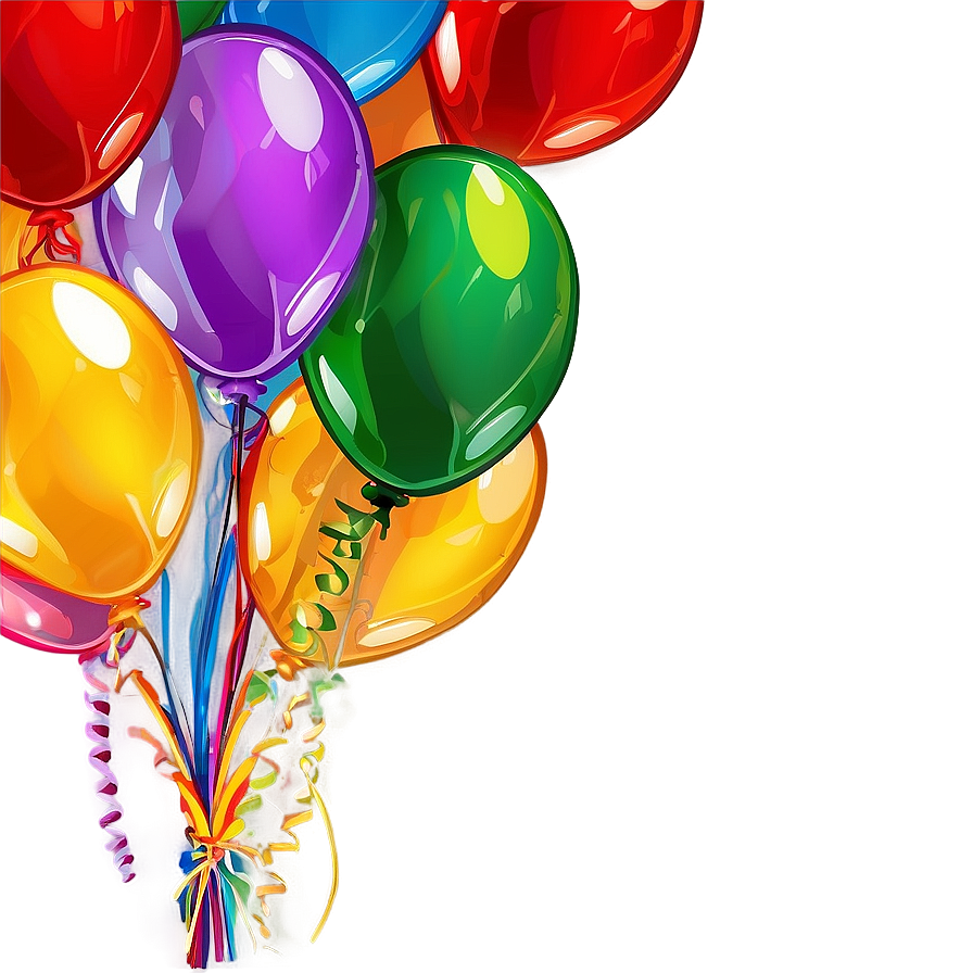 Balloon Bouquet Png 29 PNG Image