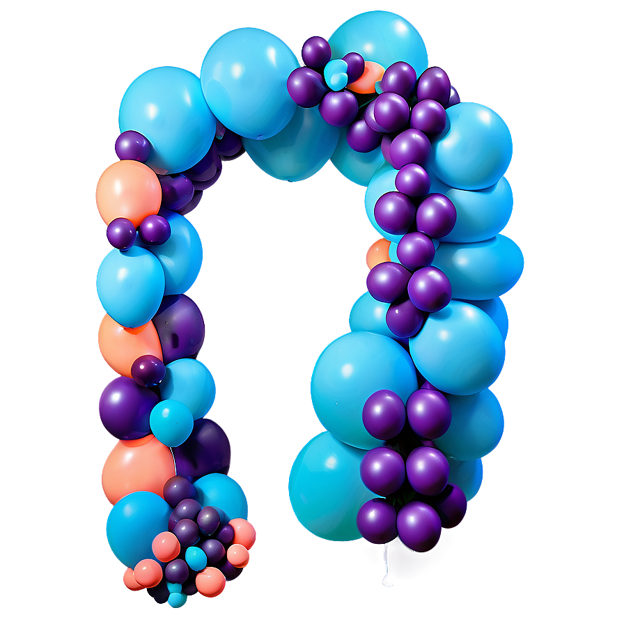 Balloon Garland Ideas Png Bex PNG Image