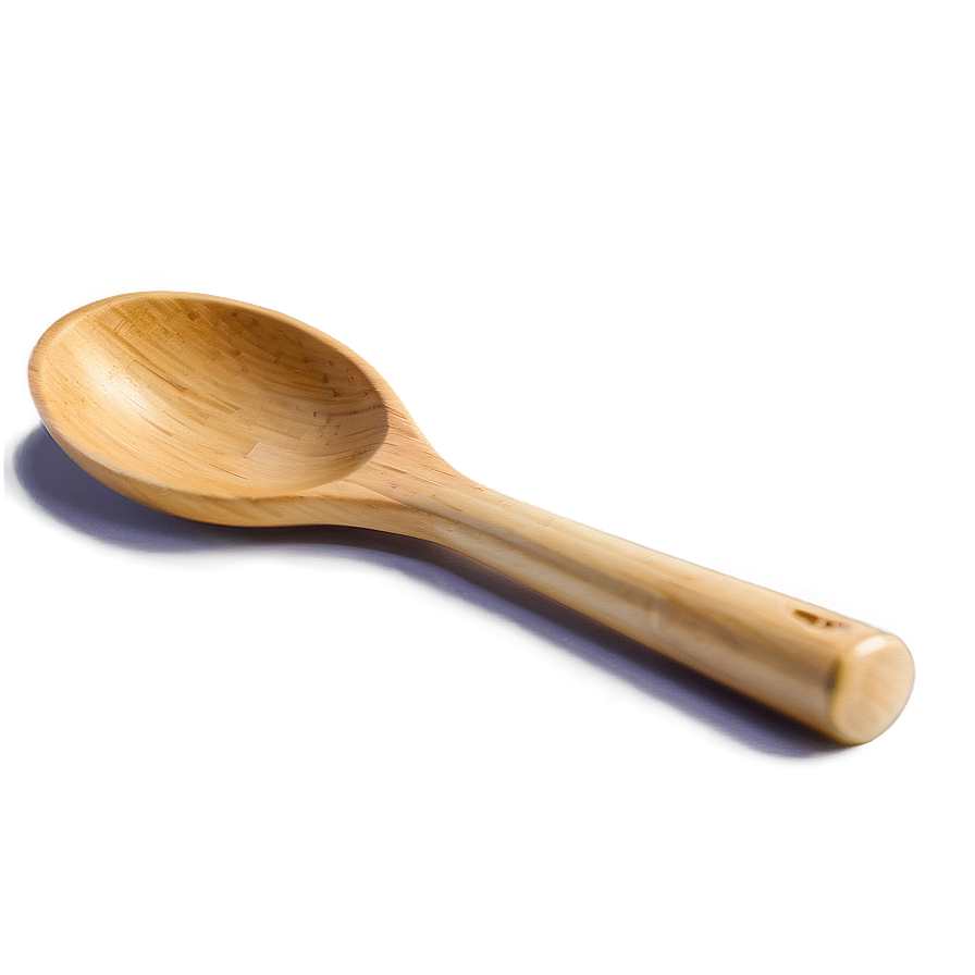 Bamboo Cooking Spoon Png 05252024 PNG Image