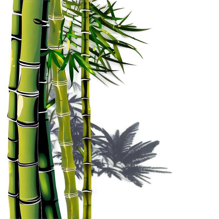 Bamboo Grove Silhouette Png Rbd PNG Image