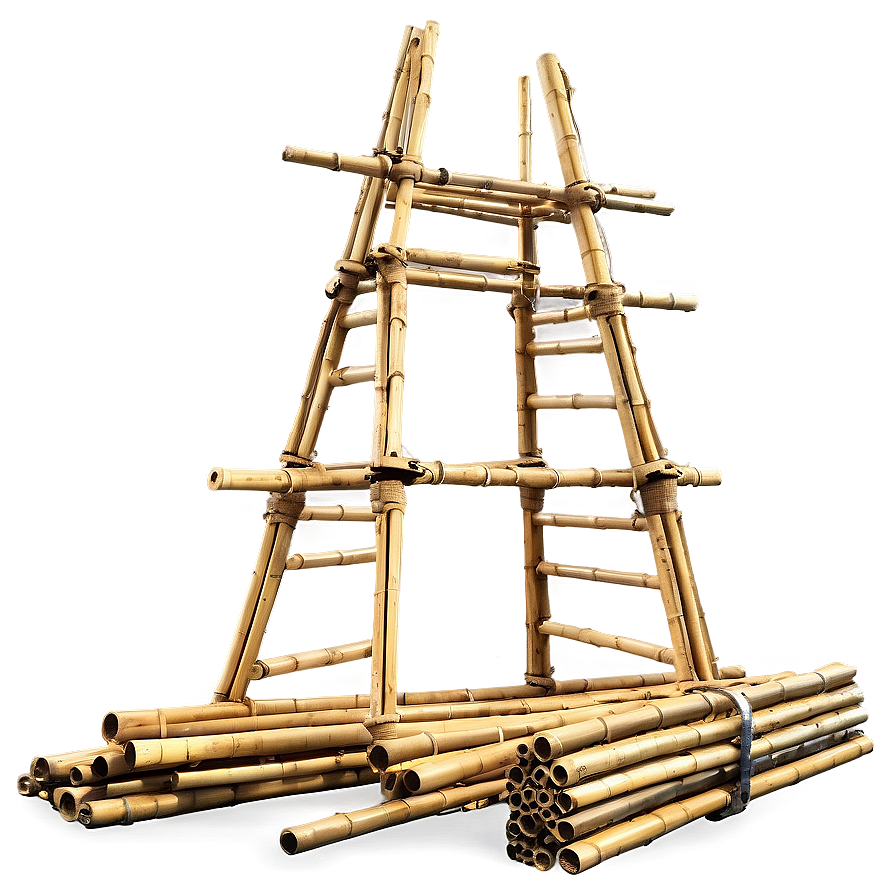 Bamboo Scaffolding Structure Png 9 PNG Image