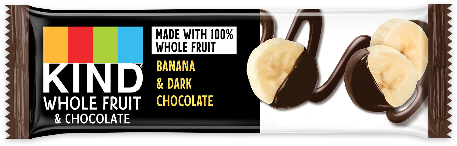 Banana Dark Chocolate Snack Bar PNG Image