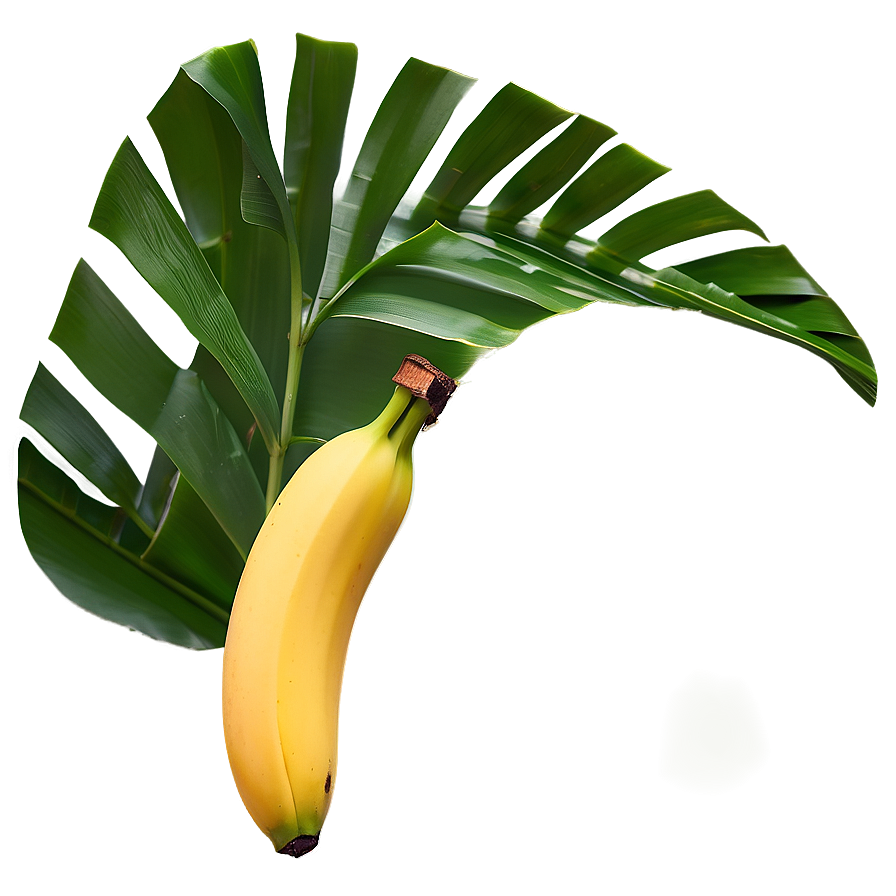 Banana Leaf Art Png Rko36 PNG Image