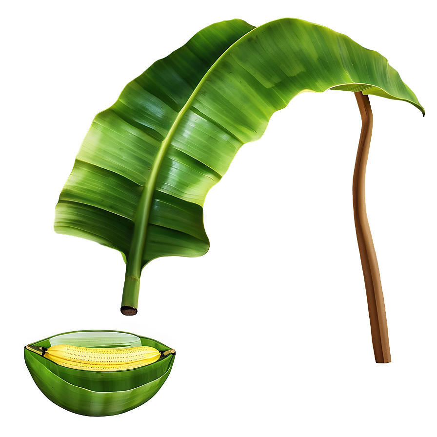 Banana Leaf Summer Png 06232024 PNG Image