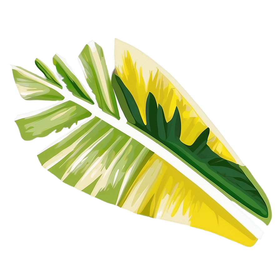 Banana Tropical Leaf Png Kli68 PNG Image