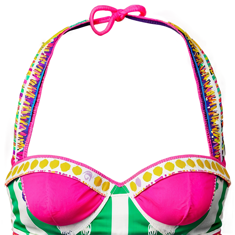 Bandeau Bikini Top Png Pig23 PNG Image