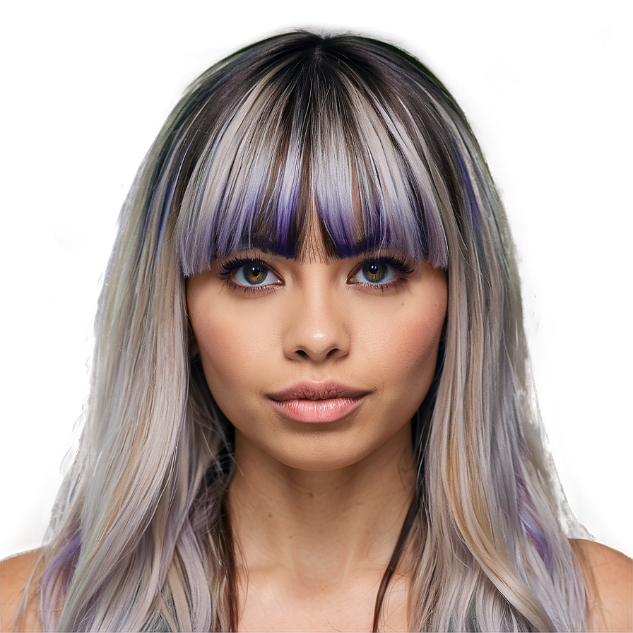 Bangs For Round Face Png Tsn84 PNG Image