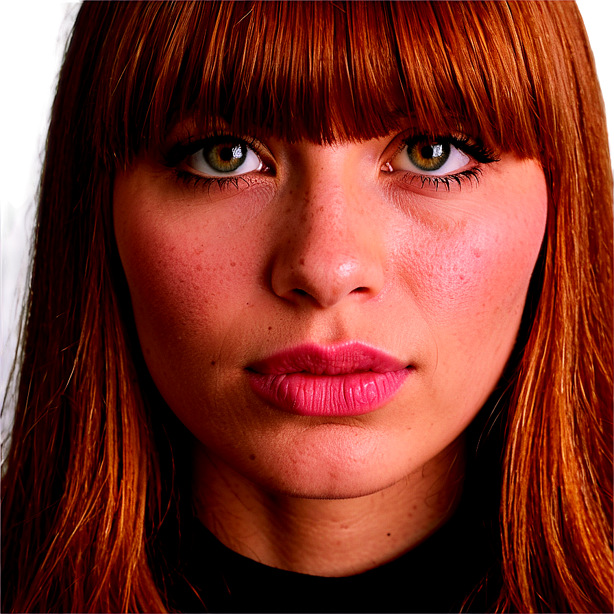 Bangs For Square Face Png 10 PNG Image