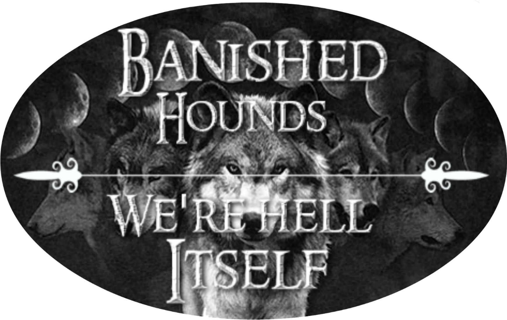 Banished Hounds Hell Itself PNG Image