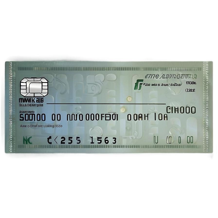 Bank Check For Financial Use Png Xkr PNG Image