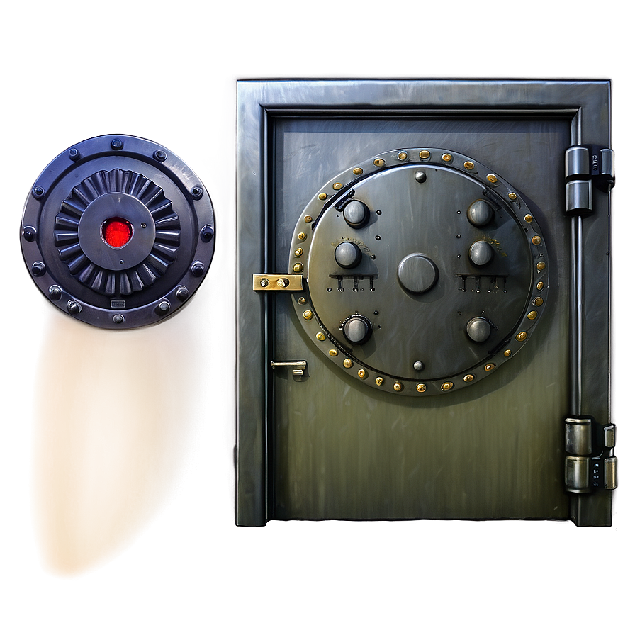 Bank Vault Door Closed Png 06262024 PNG Image