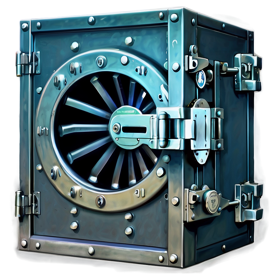 Bank Vault Door Closed Png 75 PNG Image