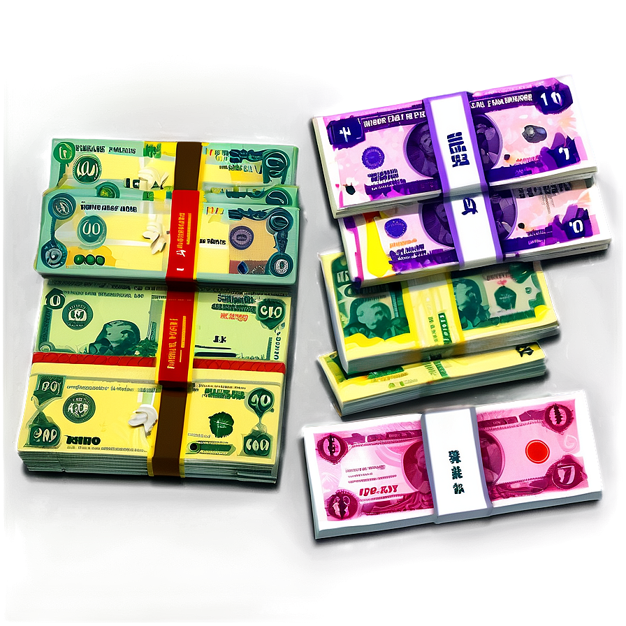 Banknotes Bundle Png Ejv PNG Image