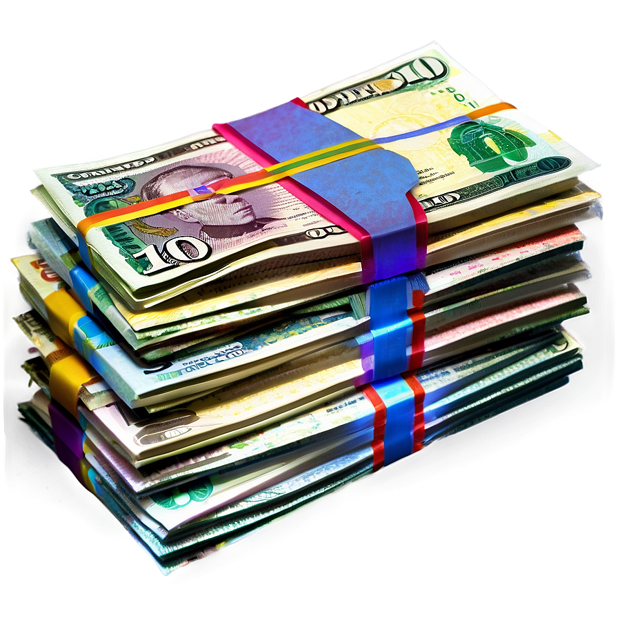 Banknotes Stack Png Ugi PNG Image