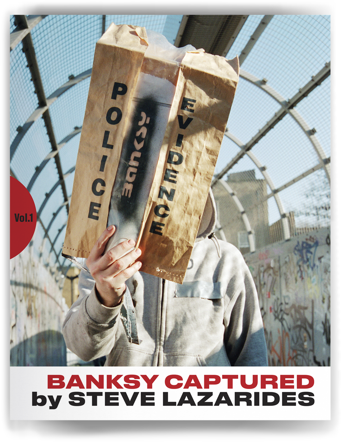 Banksy Captured Book Cover PNG Image