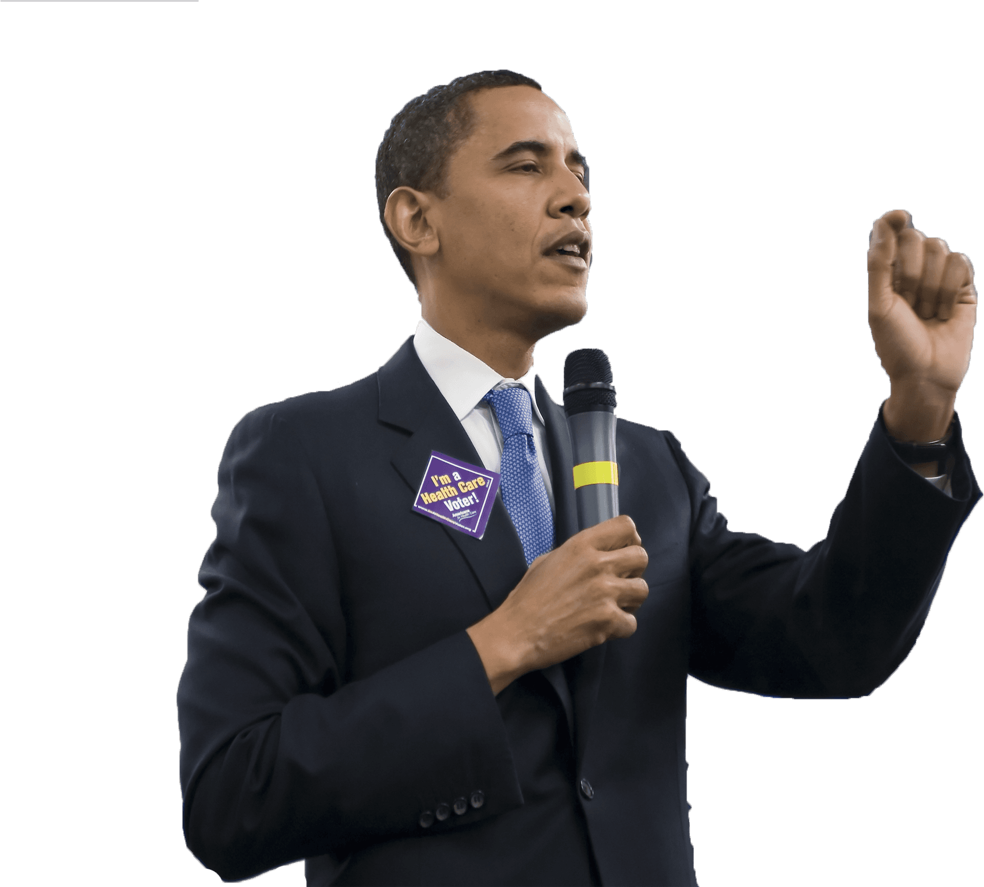 Barack Obama Speakingat Event PNG Image